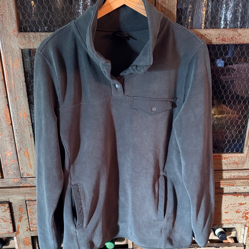 32 Degrees Charcoal Fleece Pullover